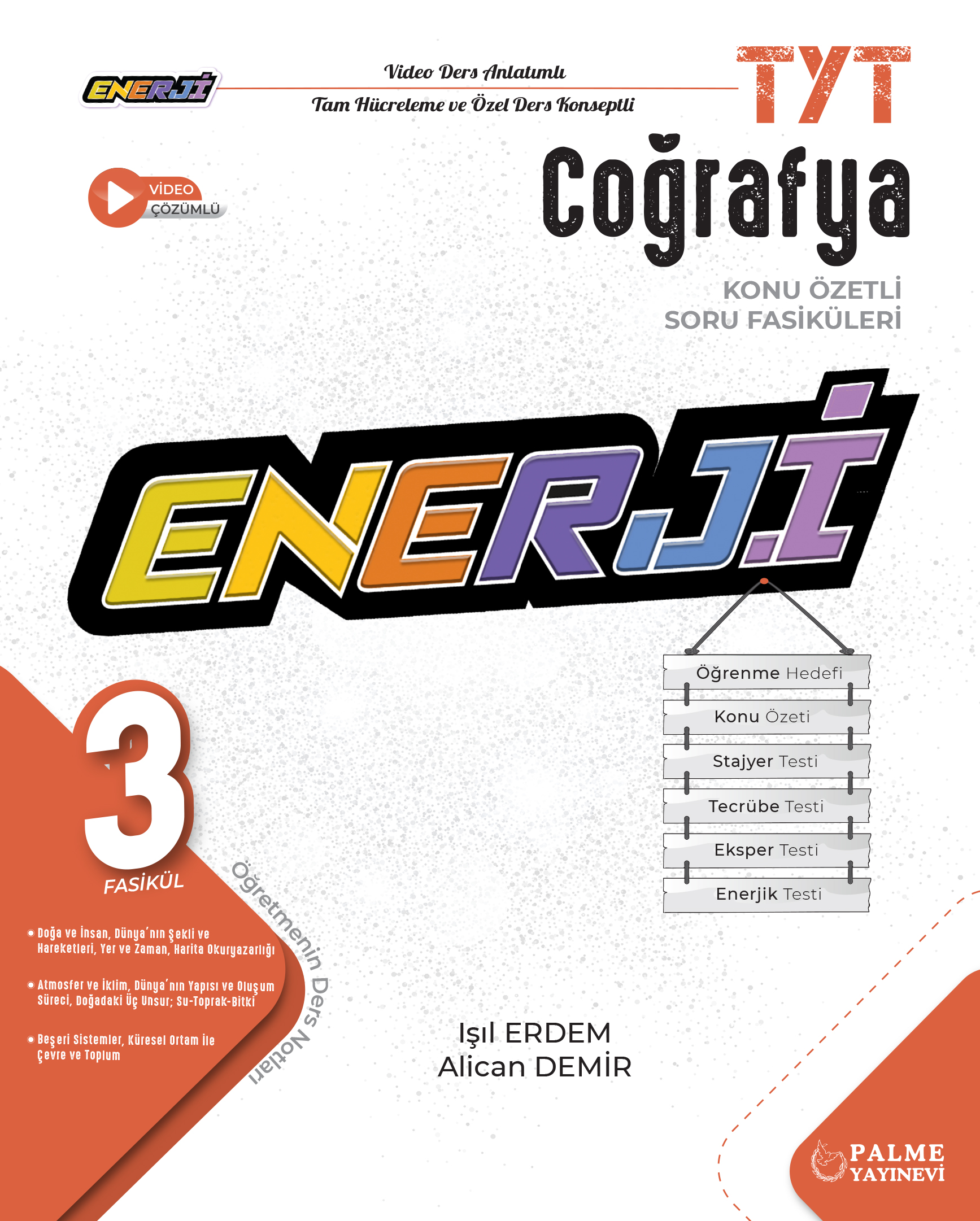 TYT Enerji Coğrafya Konu Anlatımlı Soru Fasikülü kapak görseli